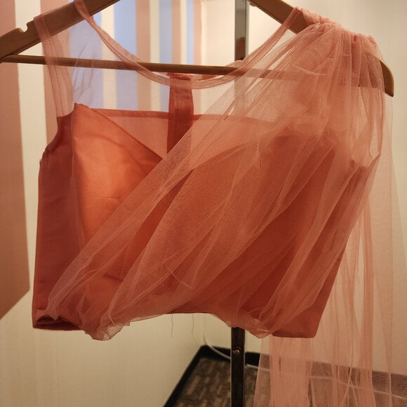 Pink and Silver Indian Lehenga Outfit Size Medium - Picture 5 of 5